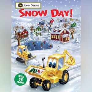 BUNDLE & SAVE ❄️ John Deere Snow Day! Kids Lift a Flap Board Book
